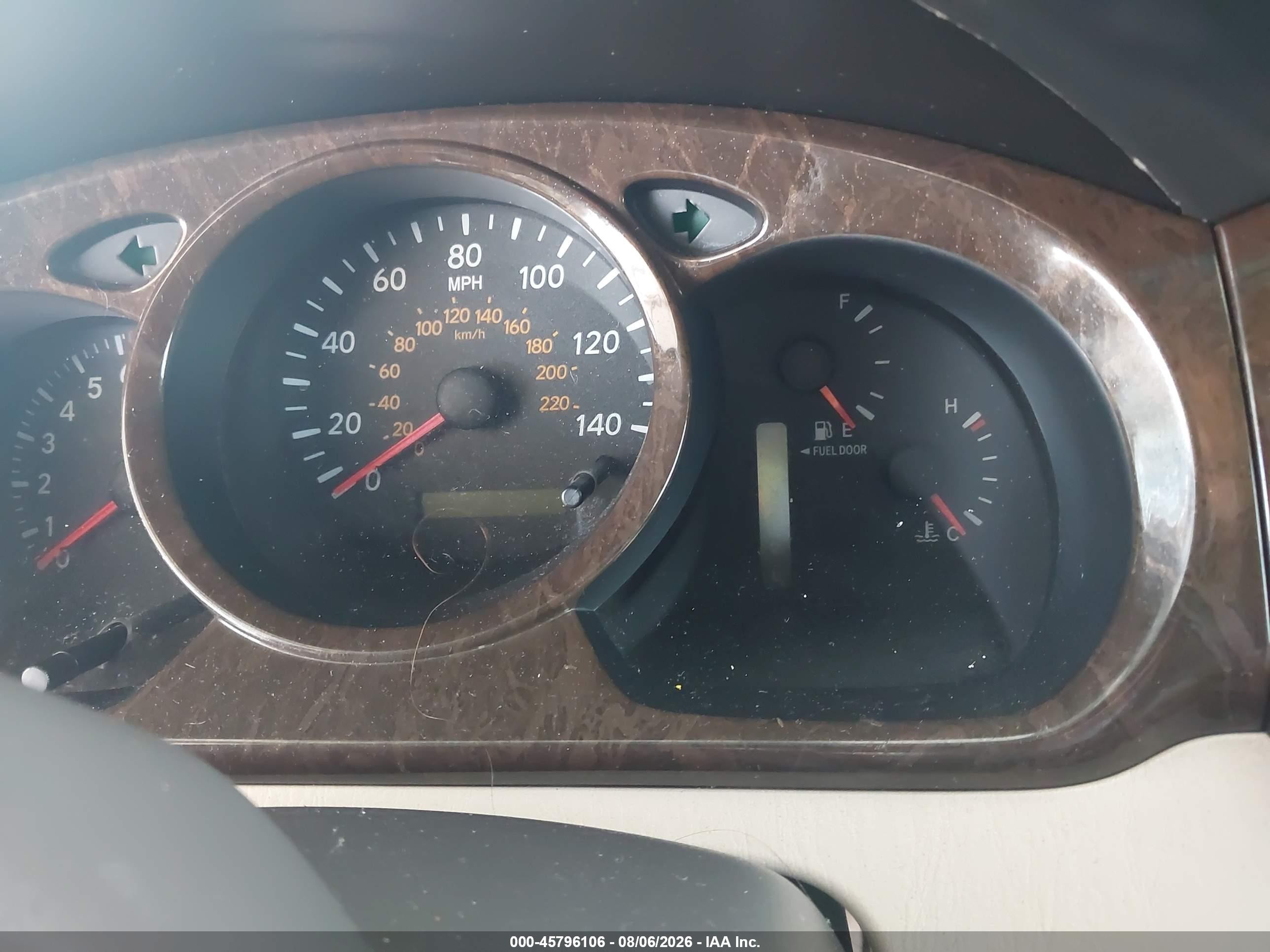 2003 Toyota Highlander Limited V6 Cream vin: JTEGF21A330099364