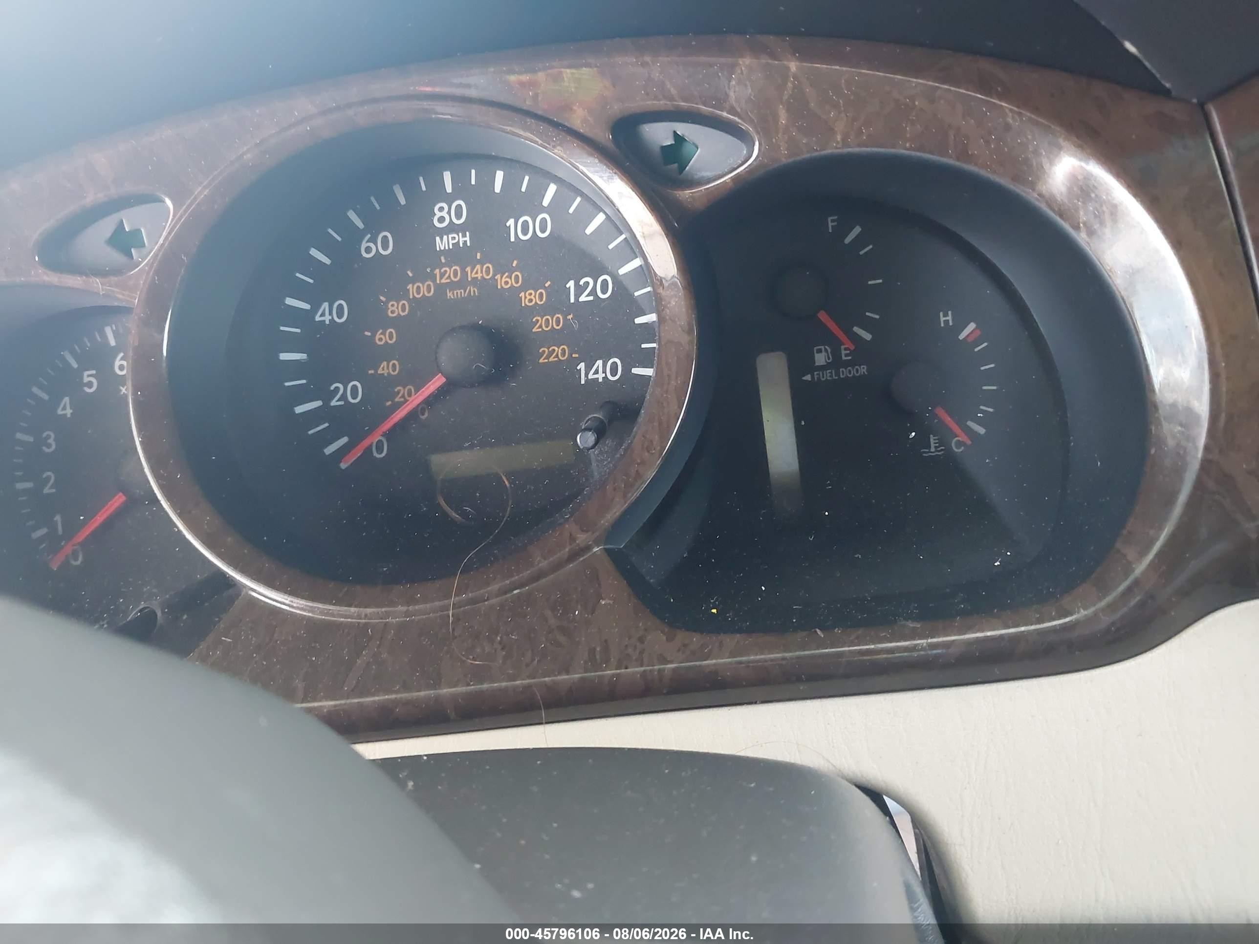 2003 Toyota Highlander Limited V6 Cream vin: JTEGF21A330099364