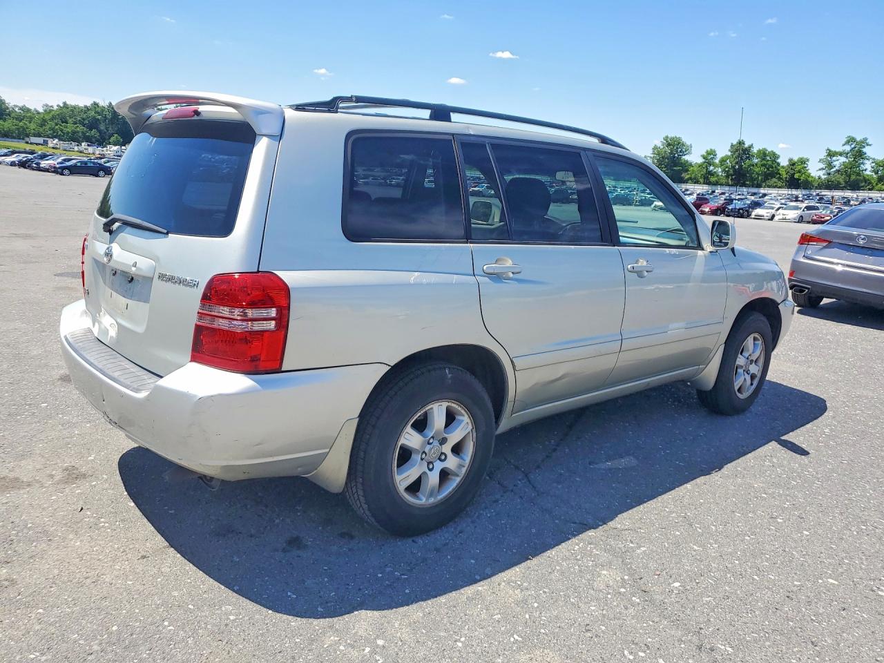 2003 Toyota Highlander Limited Silver vin: JTEGF21A330100657