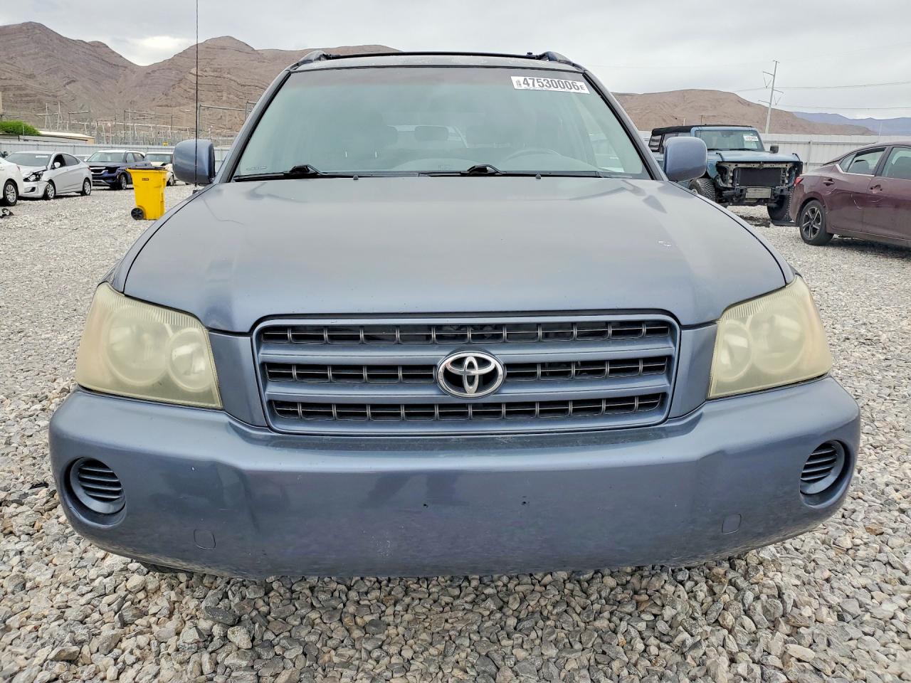 2003 Toyota Highlander Sport Blue vin: JTEGF21A330101503