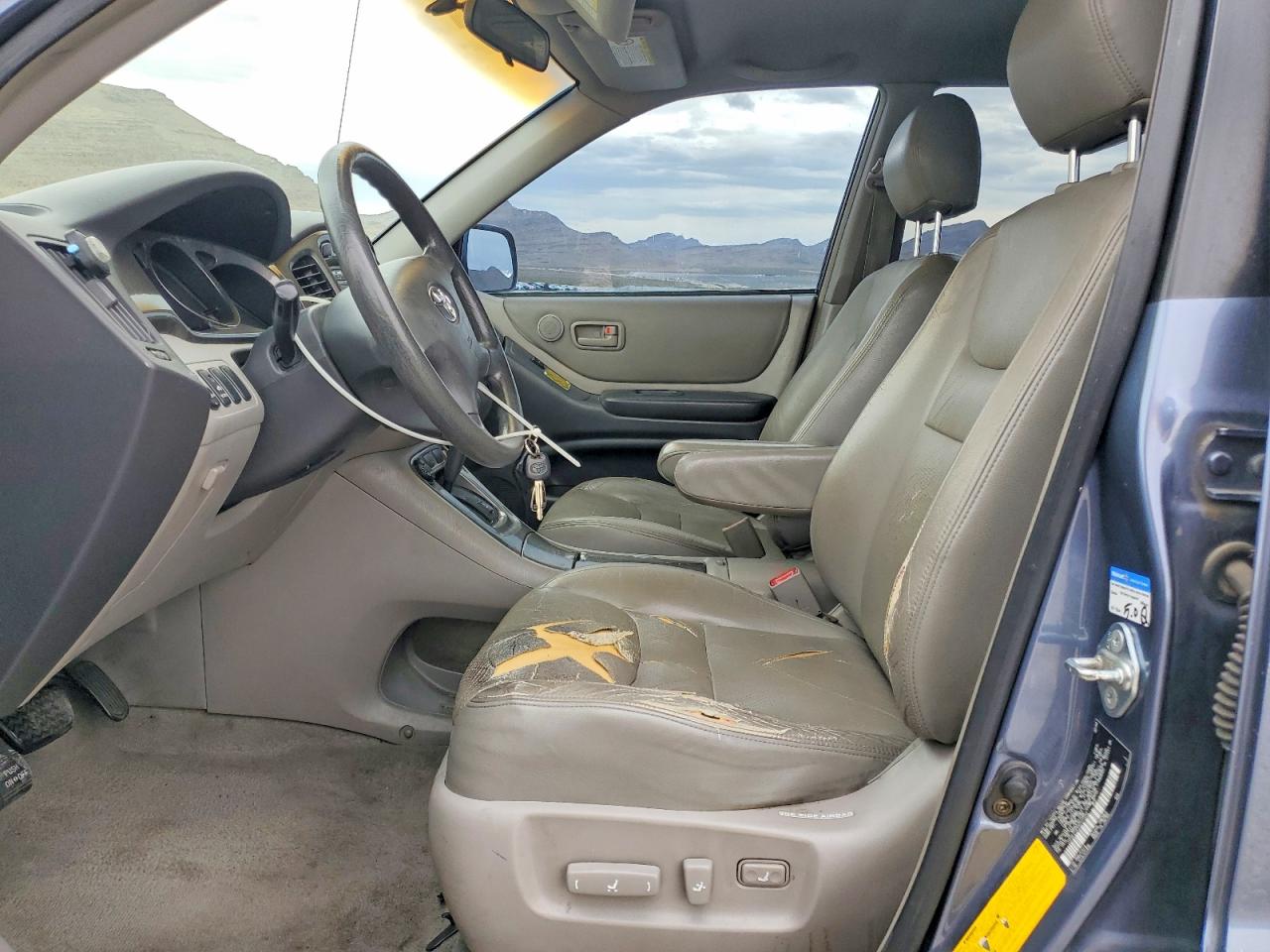 2003 Toyota Highlander Sport Blue vin: JTEGF21A330101503