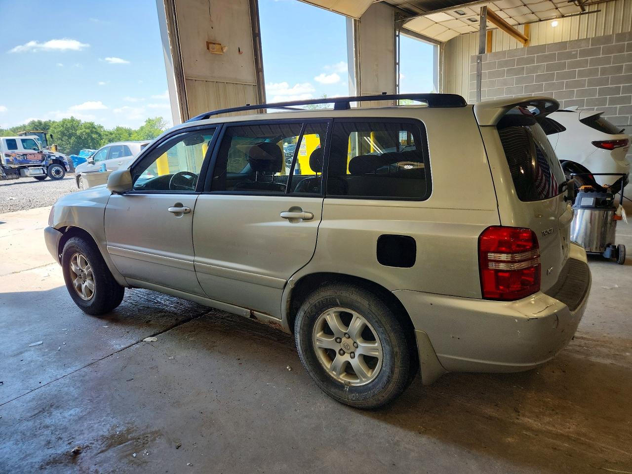 2003 Toyota Highlander Limited Silver vin: JTEGF21A330104711