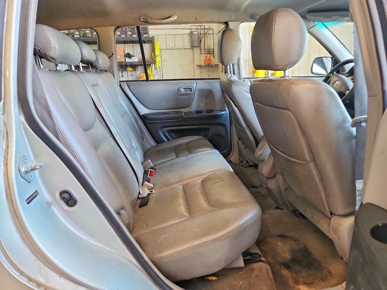 2003 Toyota Highlander Limited Silver vin: JTEGF21A330104711