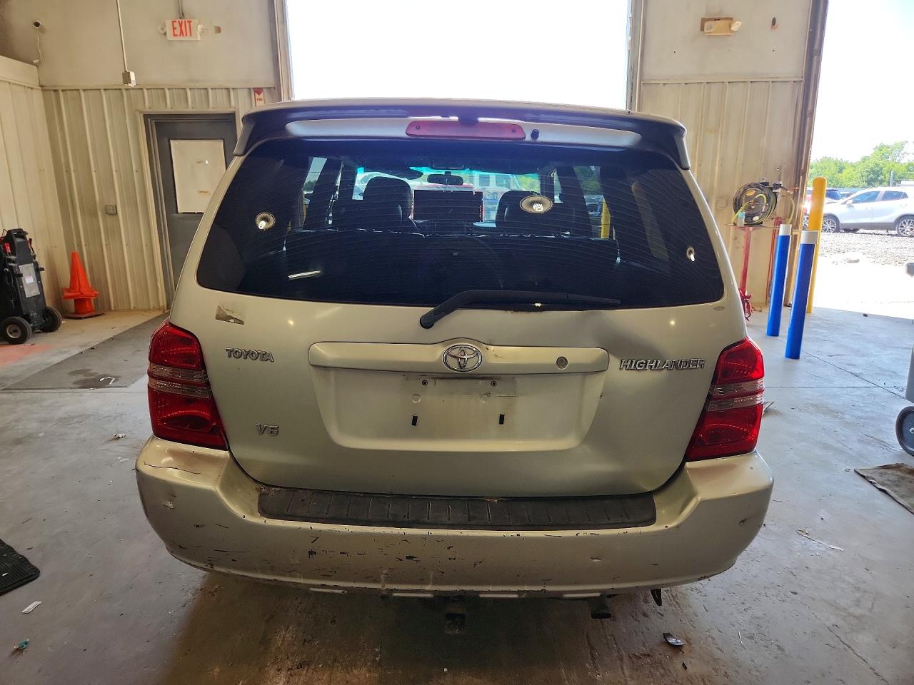 2003 Toyota Highlander Limited Silver vin: JTEGF21A330104711