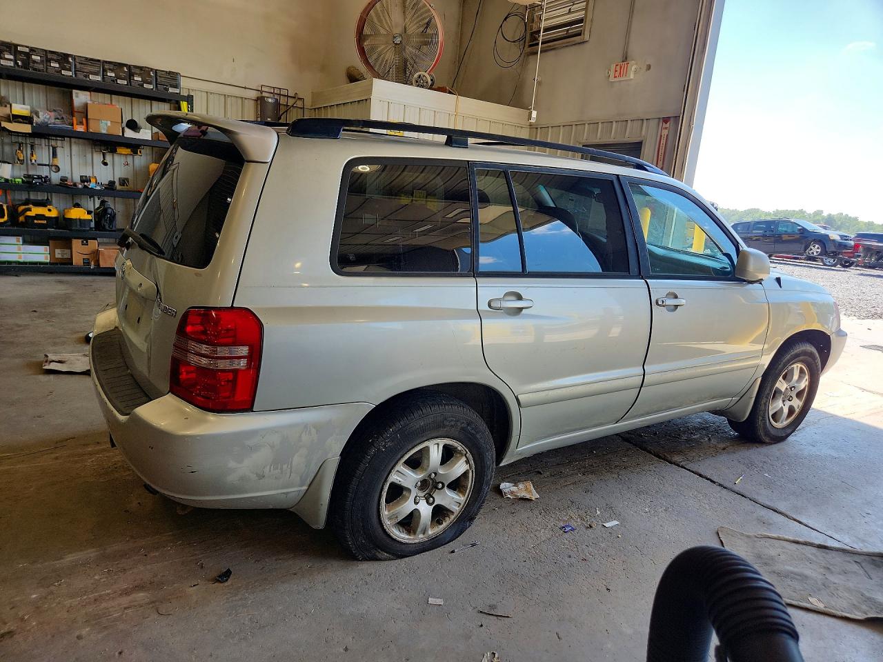 2003 Toyota Highlander Limited Silver vin: JTEGF21A330104711