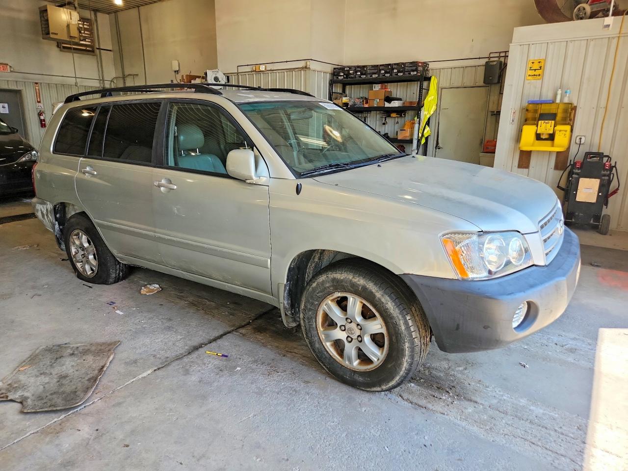 2003 Toyota Highlander Limited Silver vin: JTEGF21A330104711