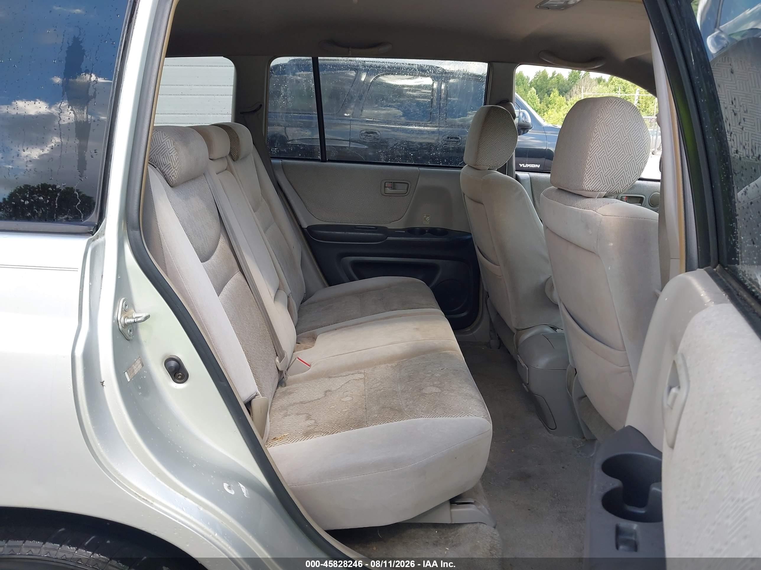 2003 Toyota Highlander V6 Серебряный vin: JTEGF21A430097994