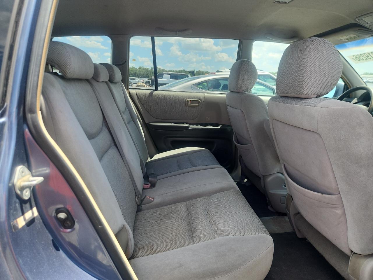 2001 Toyota Highlander Base Blue vin: JTEGF21A510025585