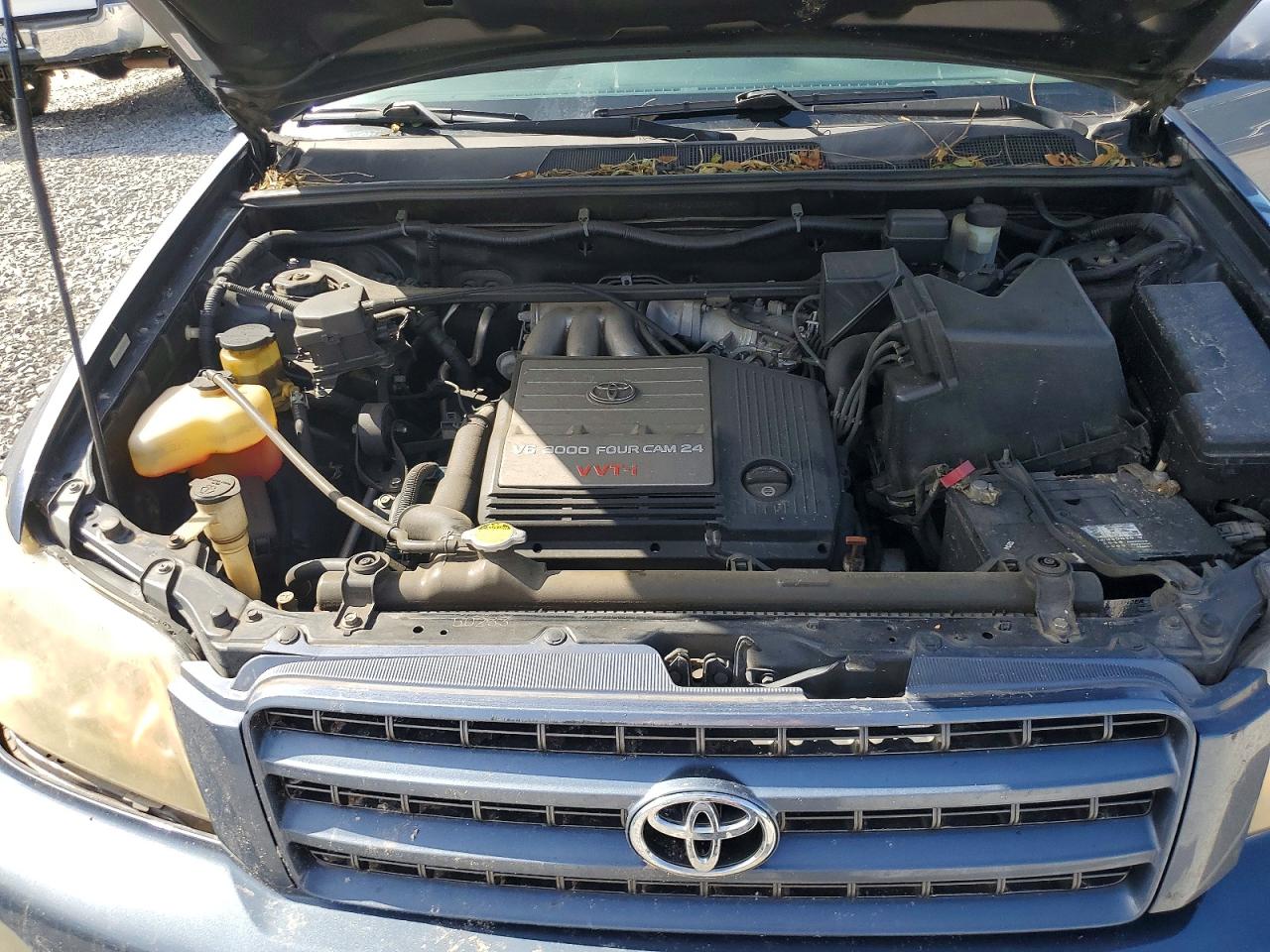2001 Toyota Highlander Base Blue vin: JTEGF21A510028342