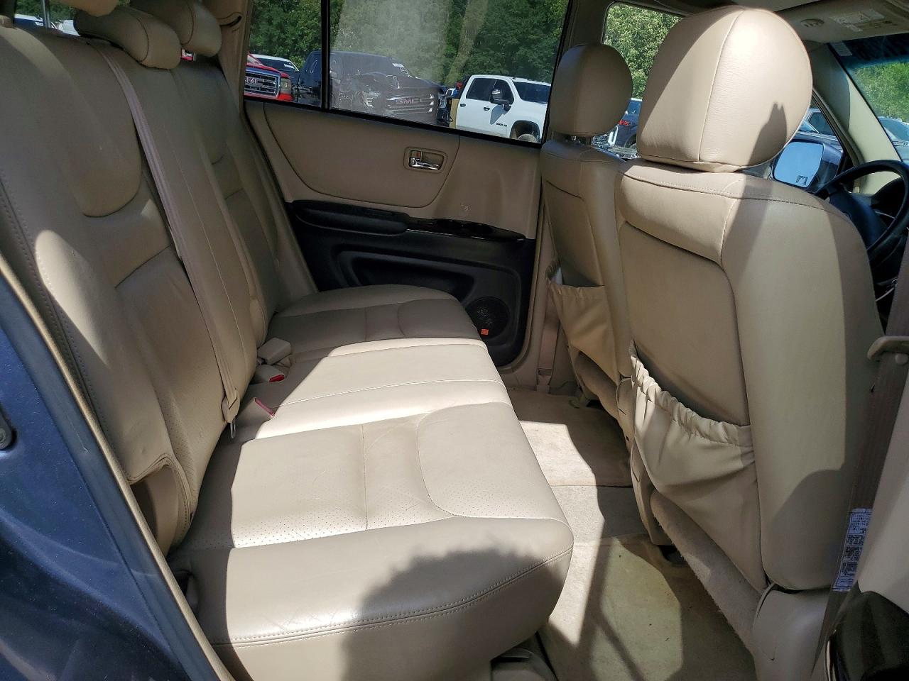 2001 Toyota Highlander Base Blue vin: JTEGF21A510028342