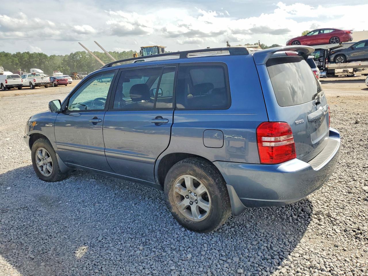 2001 Toyota Highlander Base Blue vin: JTEGF21A510028342