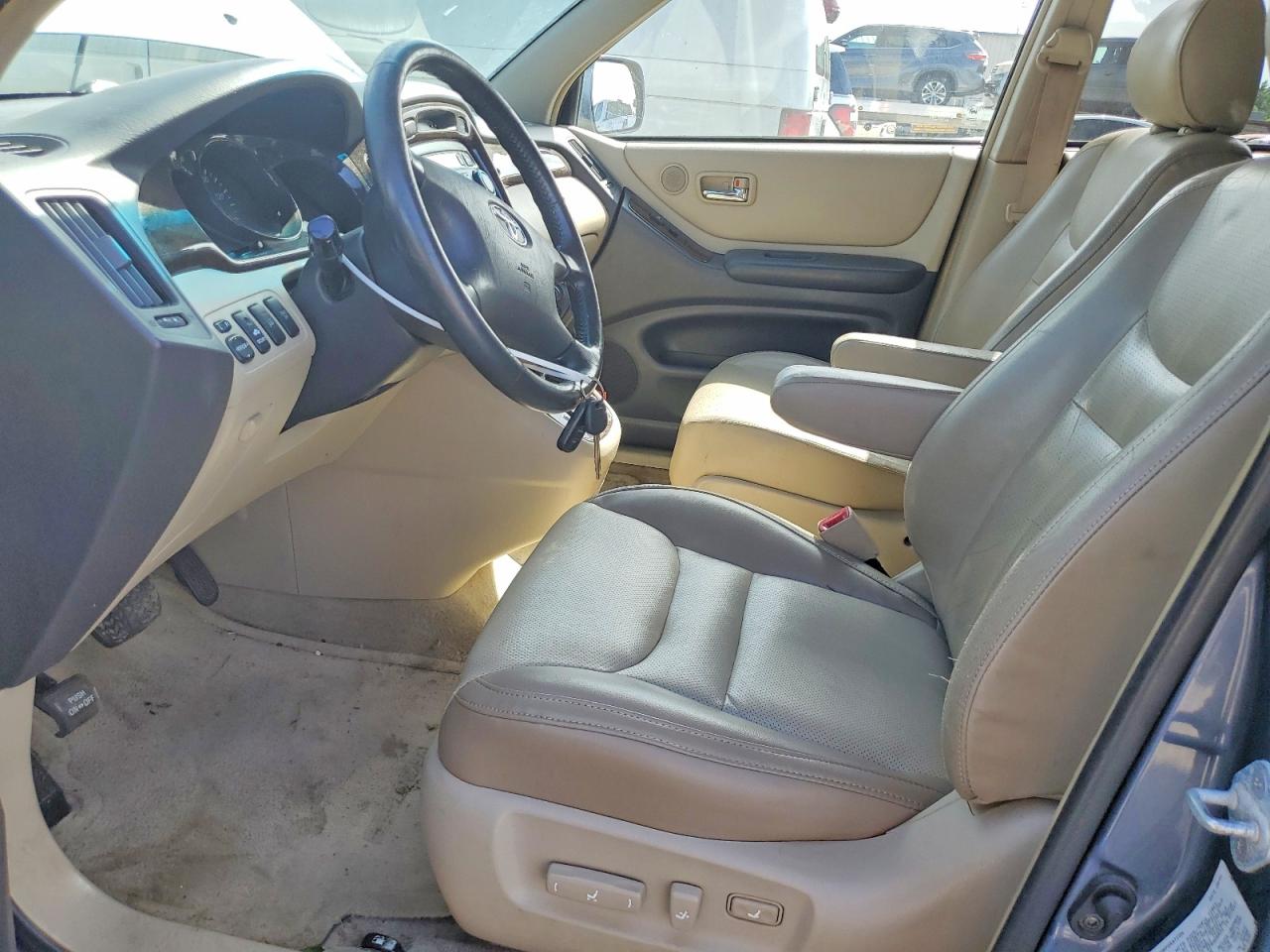 2001 Toyota Highlander Base Blue vin: JTEGF21A510028342