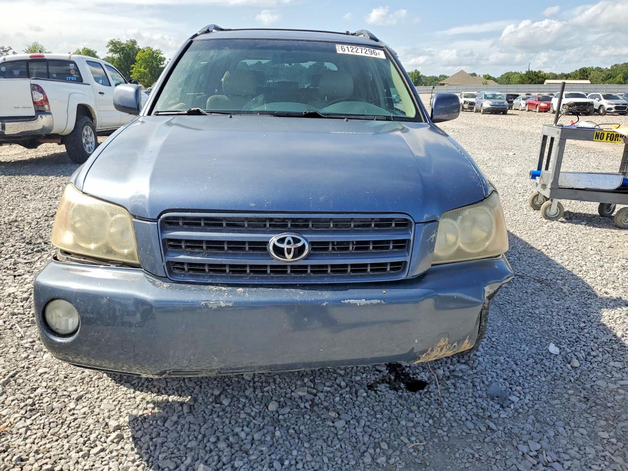 2001 Toyota Highlander Base Blue vin: JTEGF21A510028342