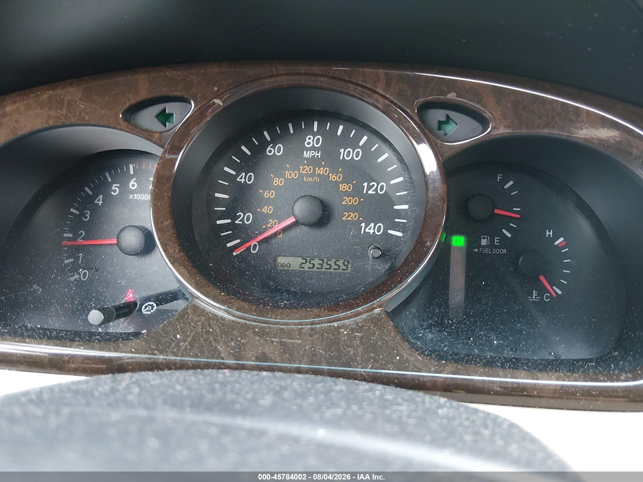 2002 Toyota Highlander Limited V6 Золотой vin: JTEGF21A520037866