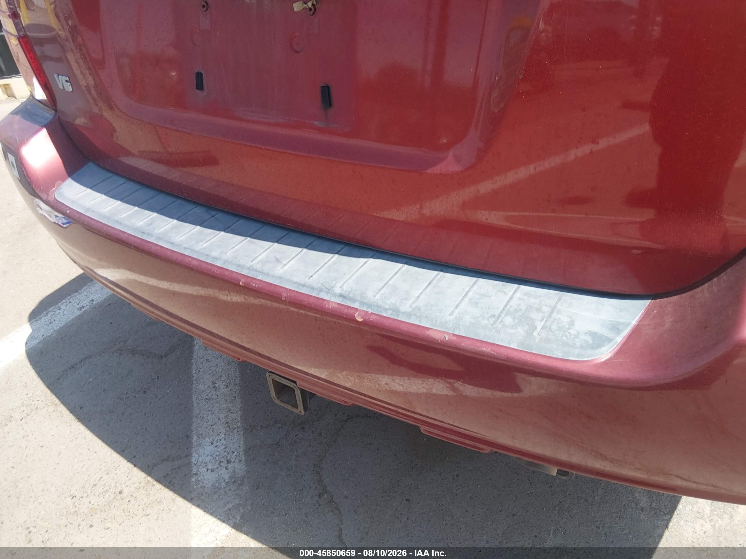 2001 Toyota Highlander V6 Burgundy vin: JTEGF21A610019763