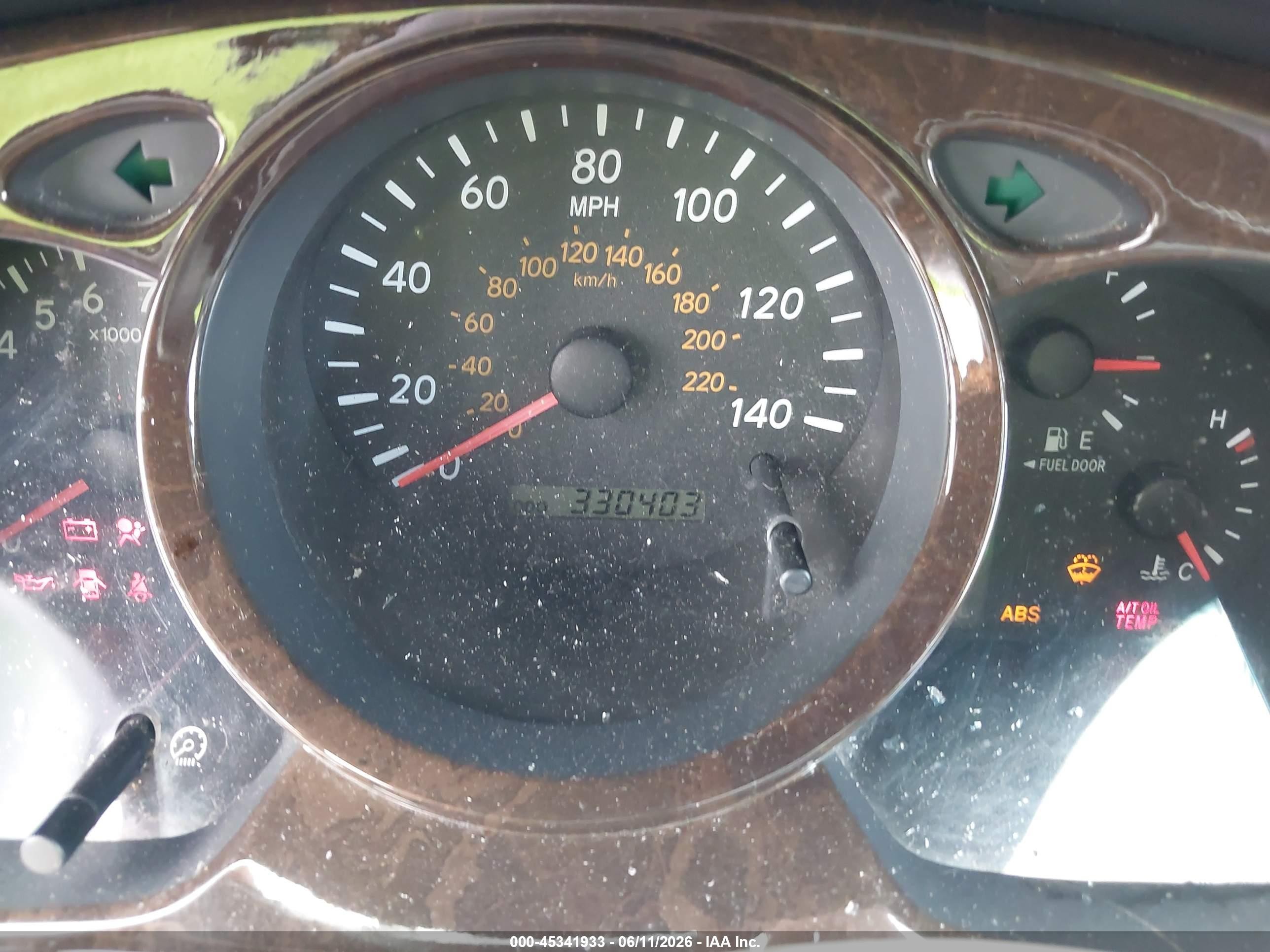 2002 Toyota Highlander Limited V6 Зеленый vin: JTEGF21A620036130