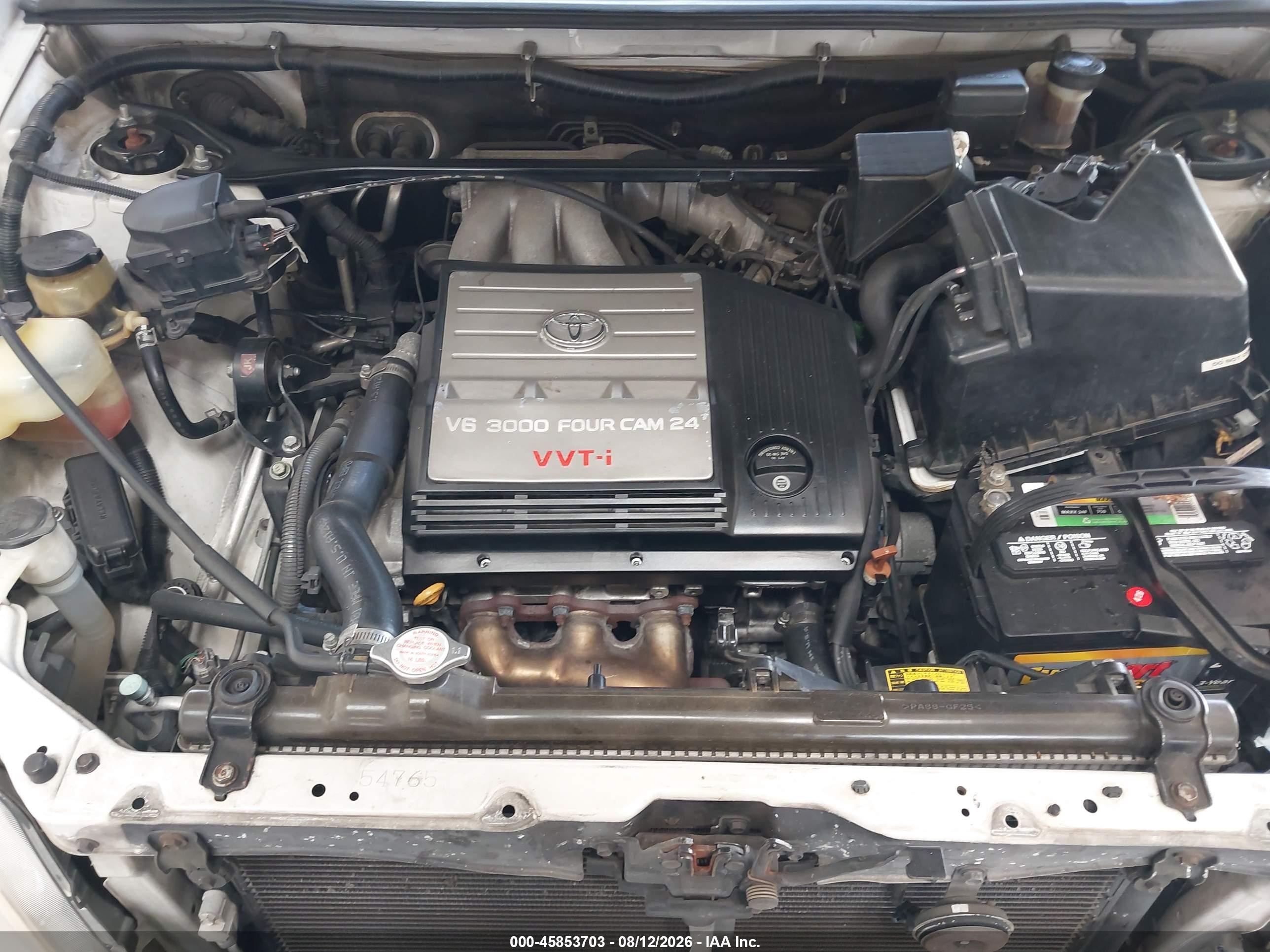 2002 Toyota Highlander Limited V6 Белый vin: JTEGF21A620047063