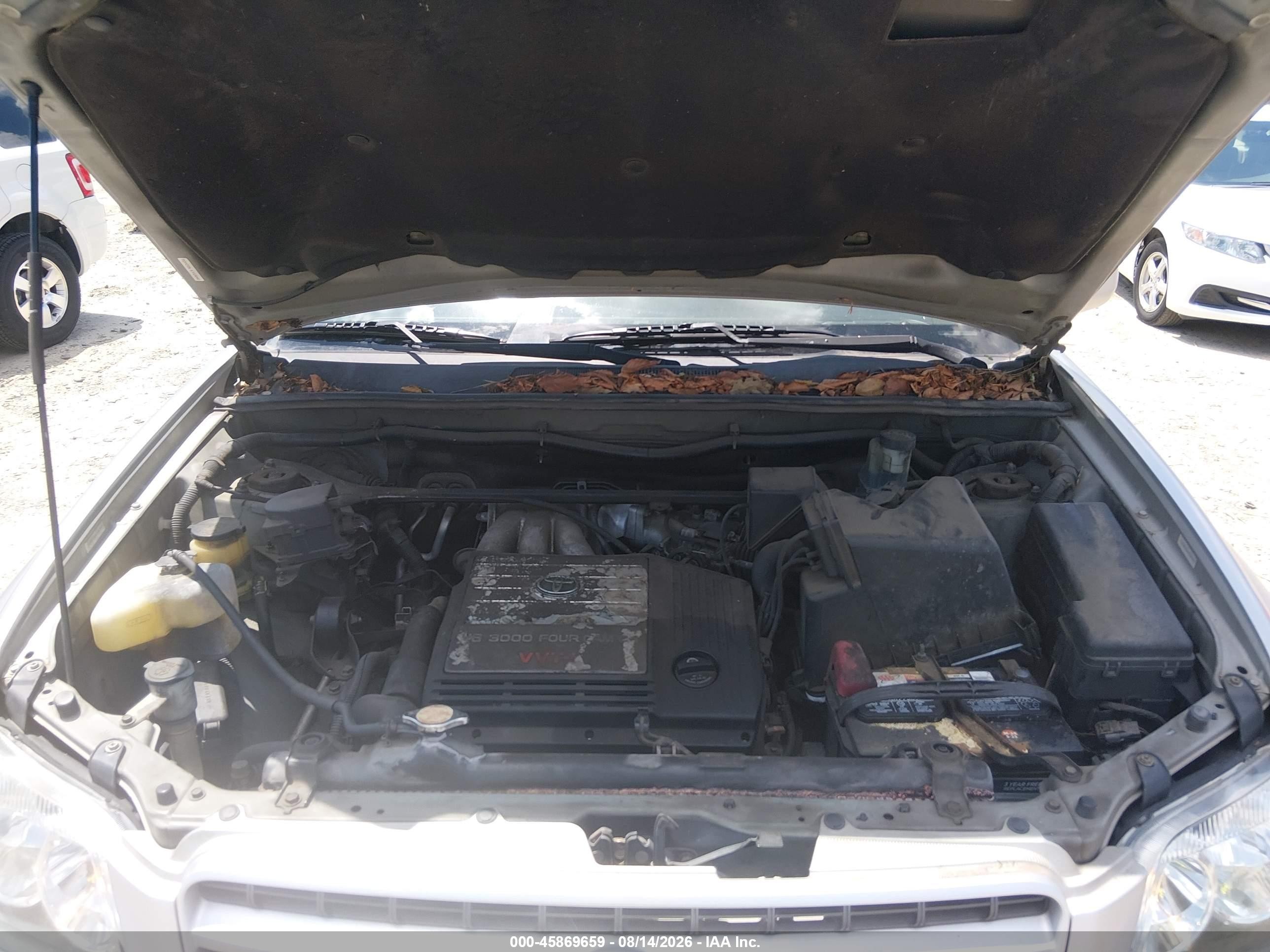 2002 Toyota Highlander Limited V6 Silver vin: JTEGF21A620063957