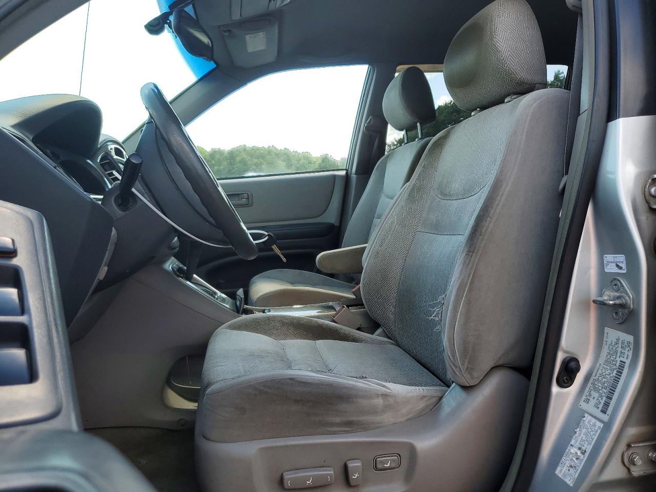 2002 Toyota Highlander Limited Gray vin: JTEGF21A620070195