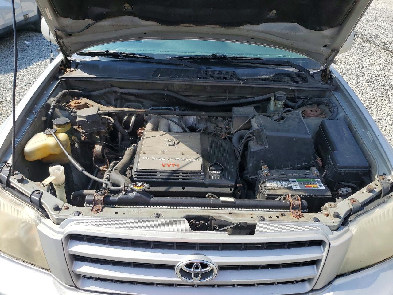 2002 Toyota Highlander Limited Gray vin: JTEGF21A620070195