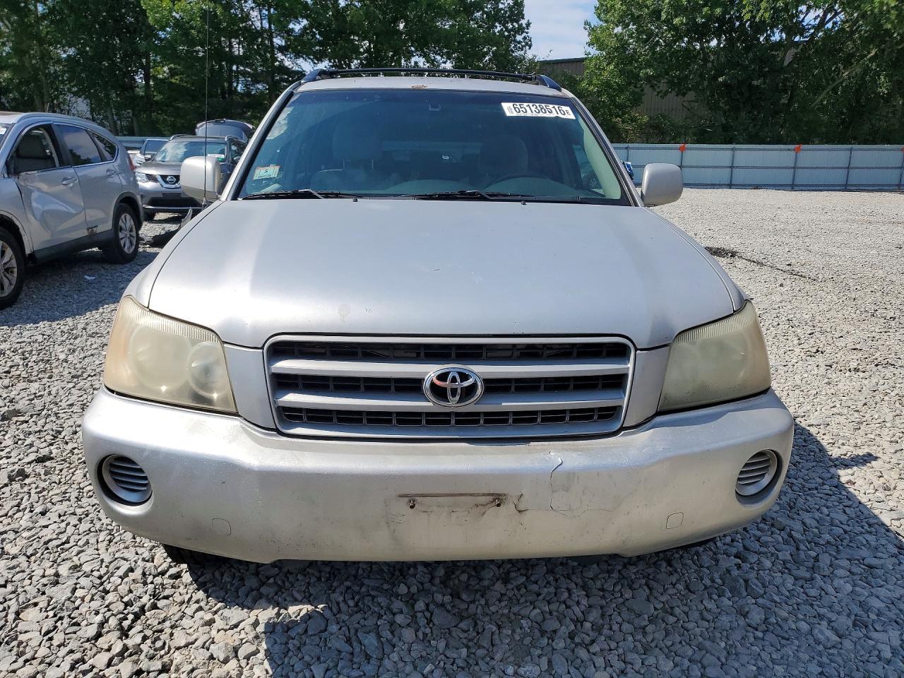 2002 Toyota Highlander Limited Gray vin: JTEGF21A620070195