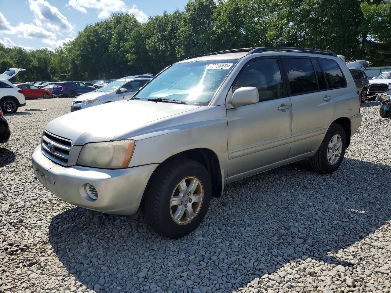 2002 Toyota Highlander Limited Gray vin: JTEGF21A620070195