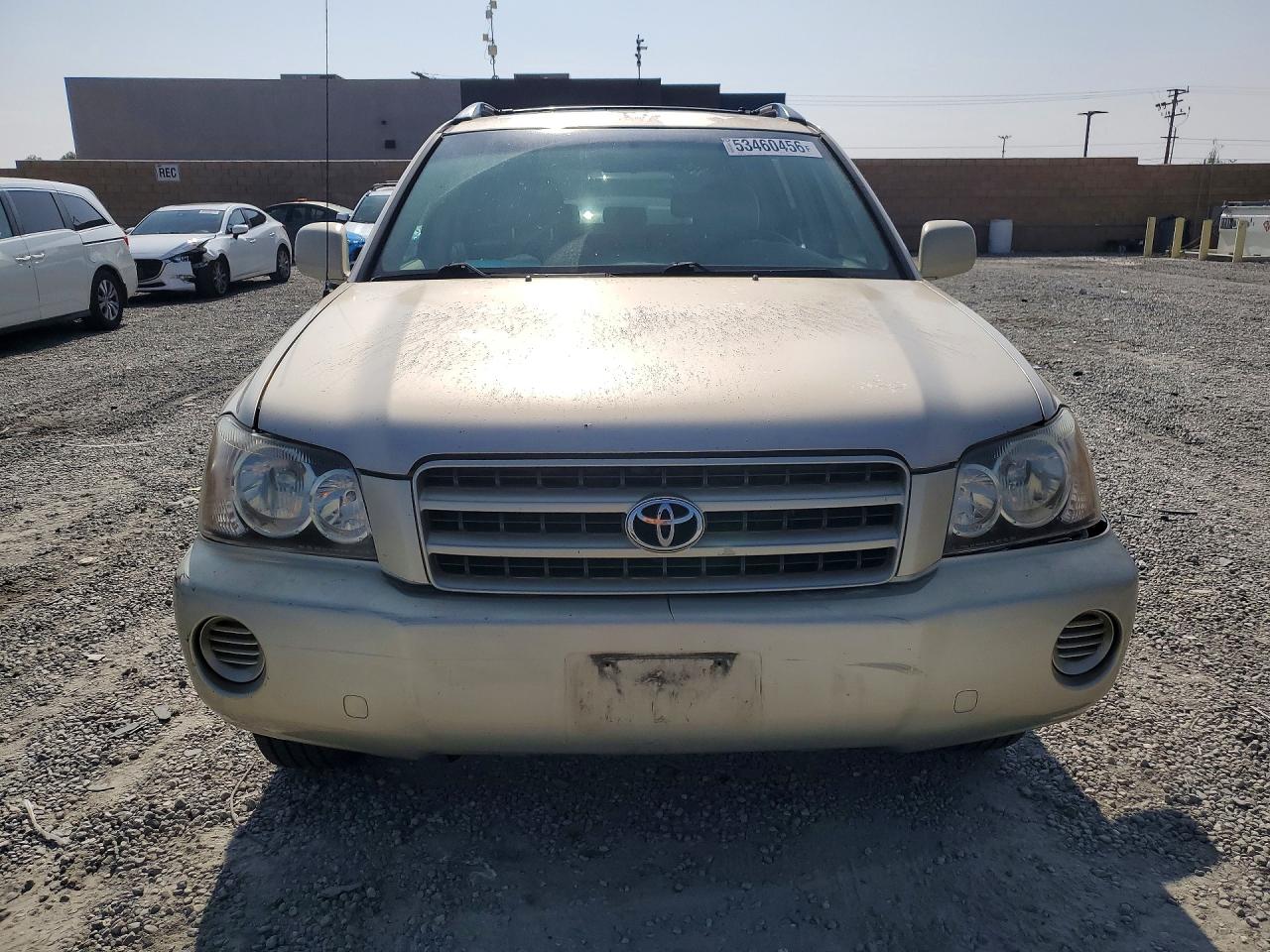 2003 Toyota Highlander Limited Gold vin: JTEGF21A630083479