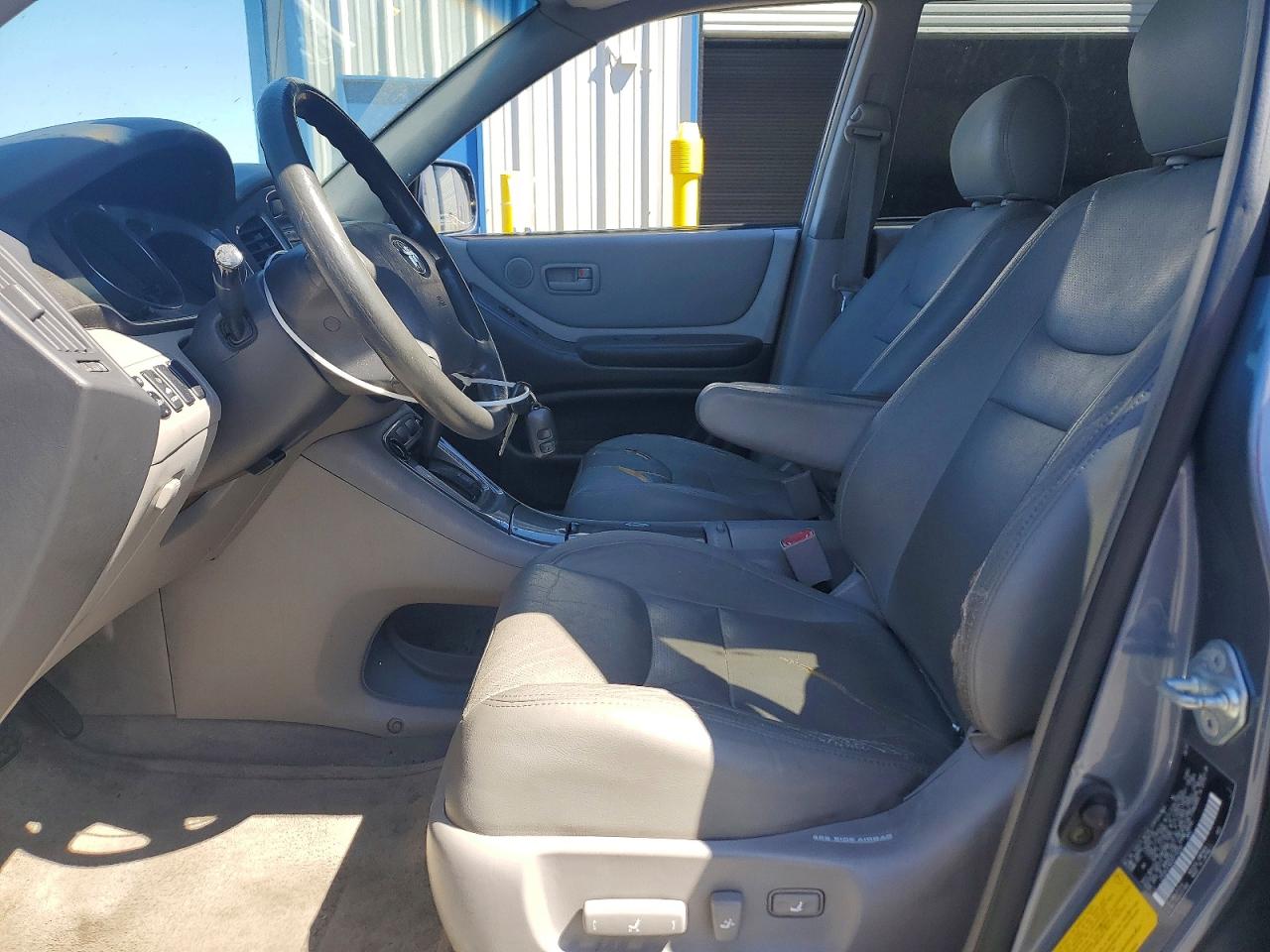 2003 Toyota Highlander Limited Blue vin: JTEGF21A630115220