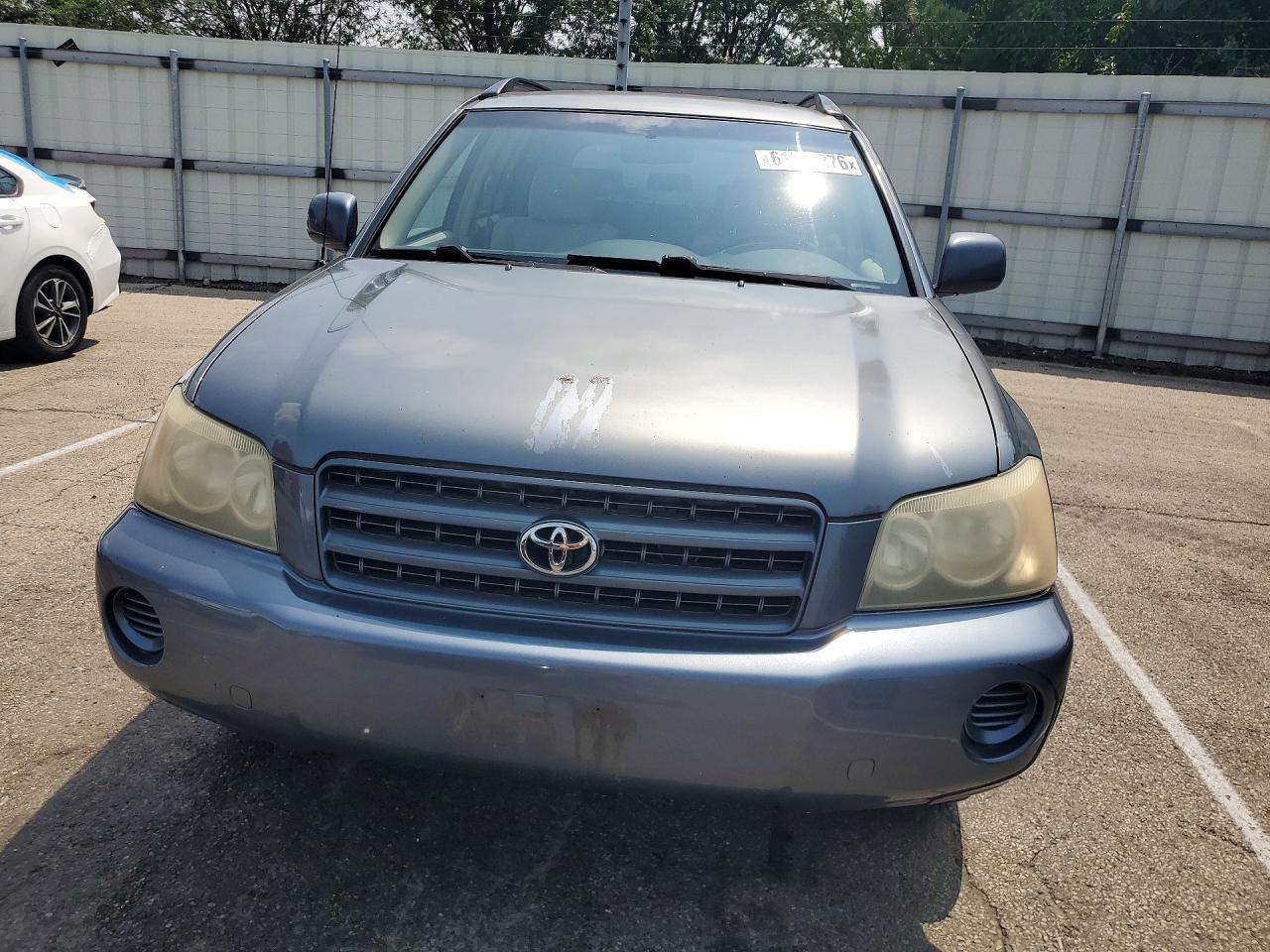 2003 Toyota Highlander Limited Синий vin: JTEGF21A730082213
