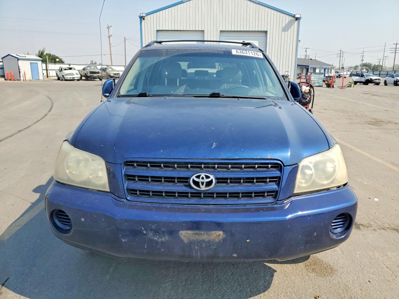 2003 Toyota Highlander Limited Blue vin: JTEGF21A730084432