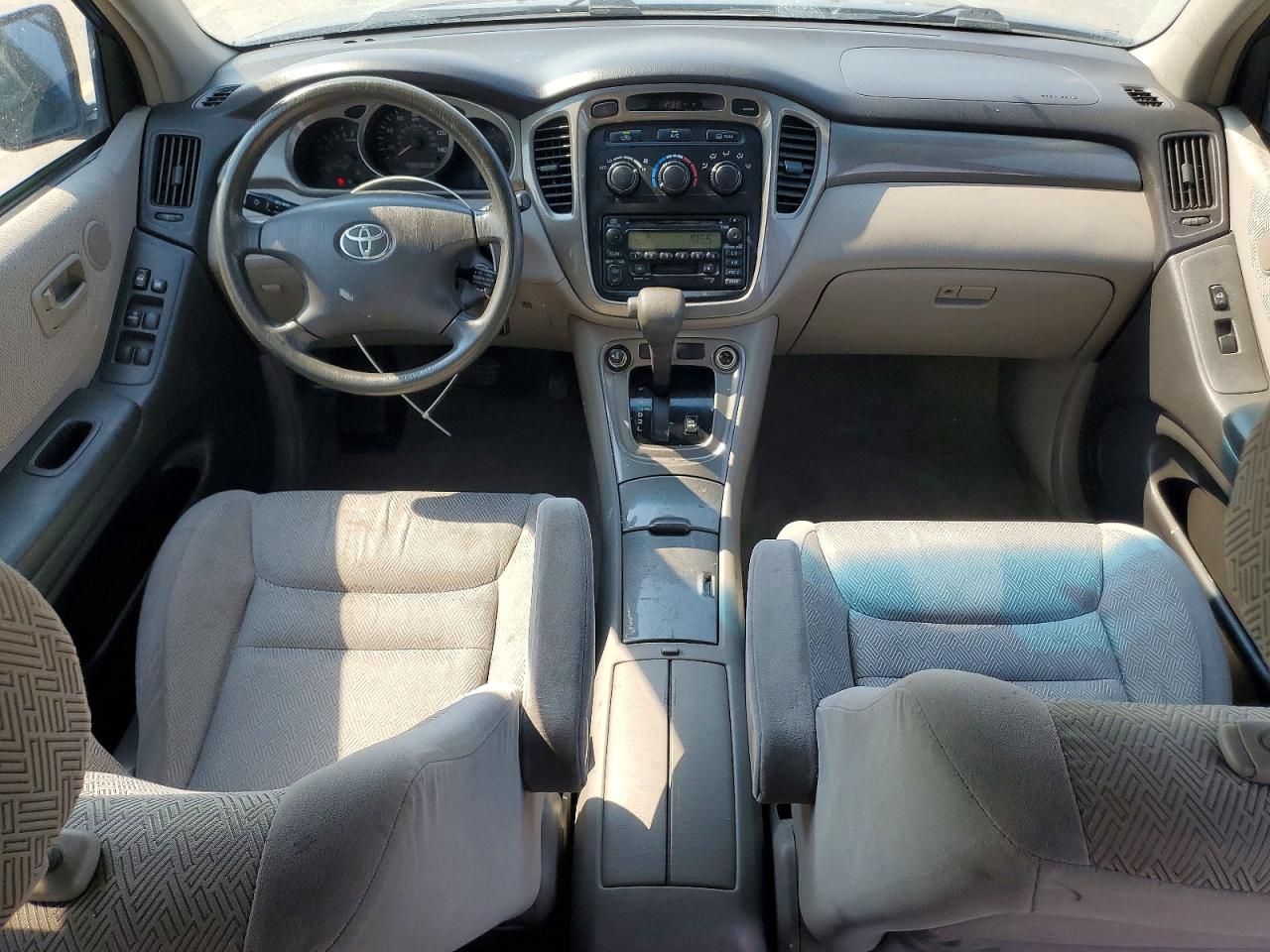 2003 Toyota Highlander Limited Blue vin: JTEGF21A730084432