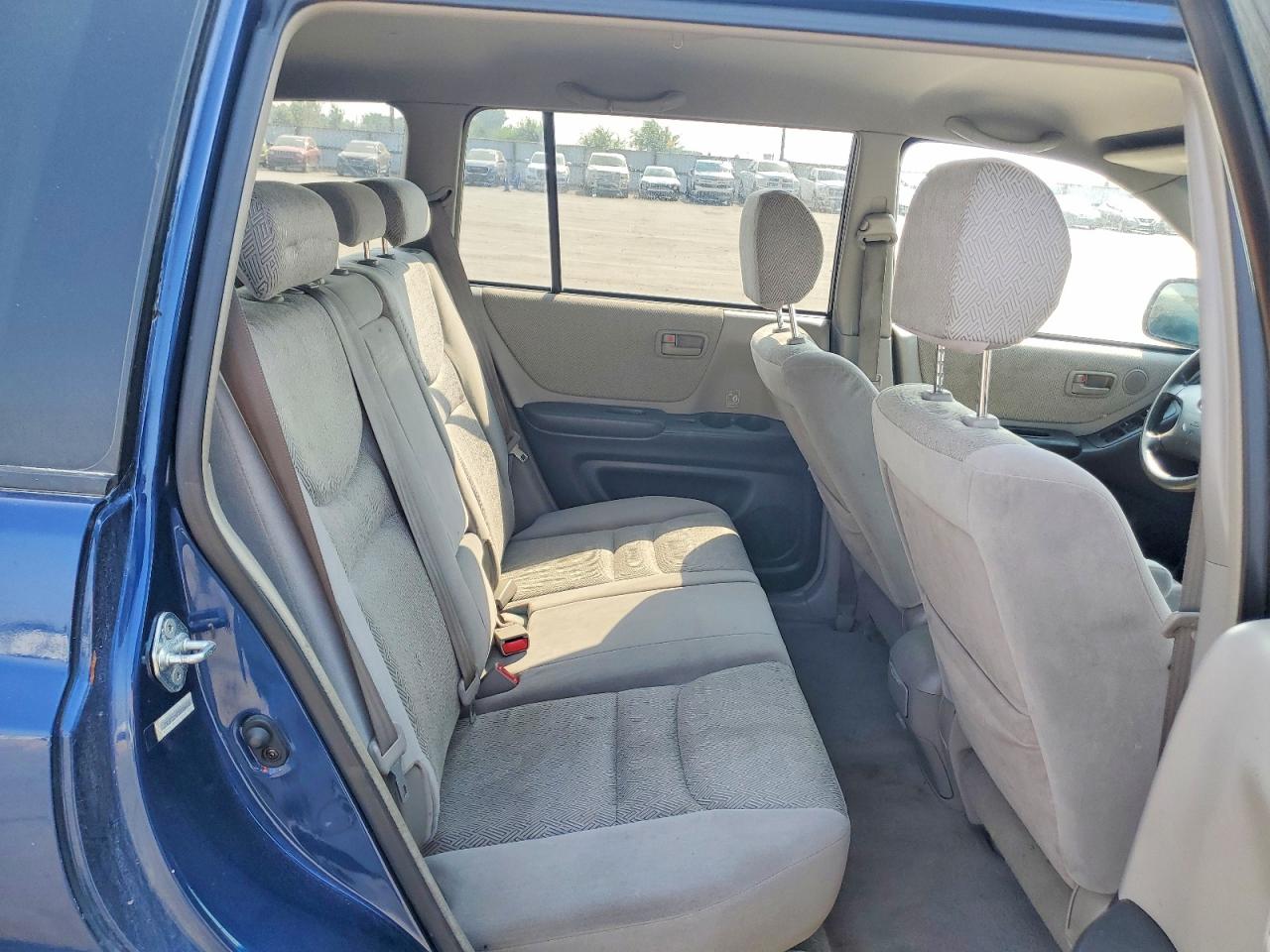 2003 Toyota Highlander Limited Blue vin: JTEGF21A730084432