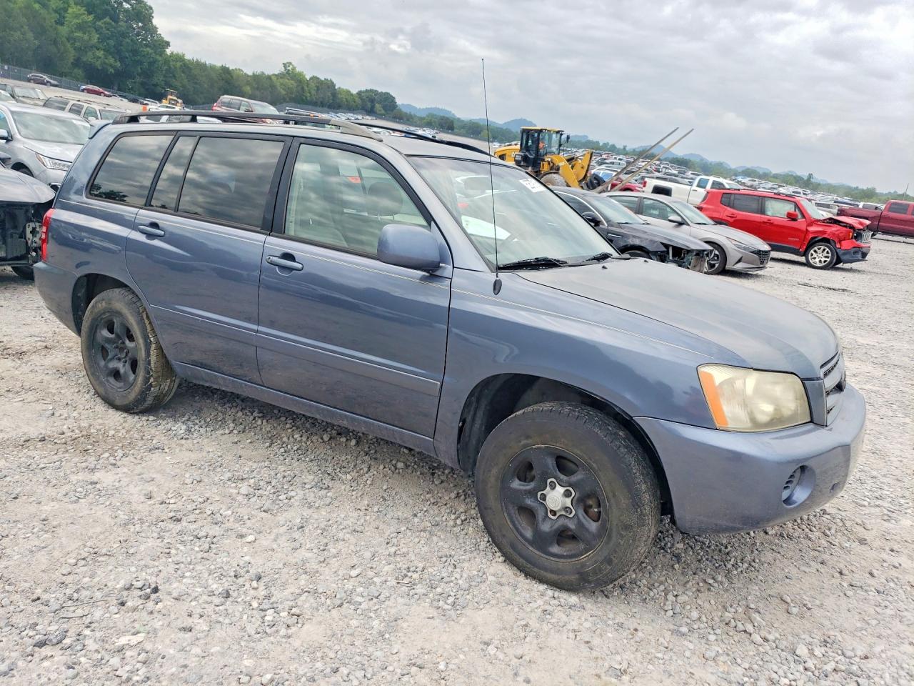 2003 Toyota Highlander Limited Blue vin: JTEGF21A730092336