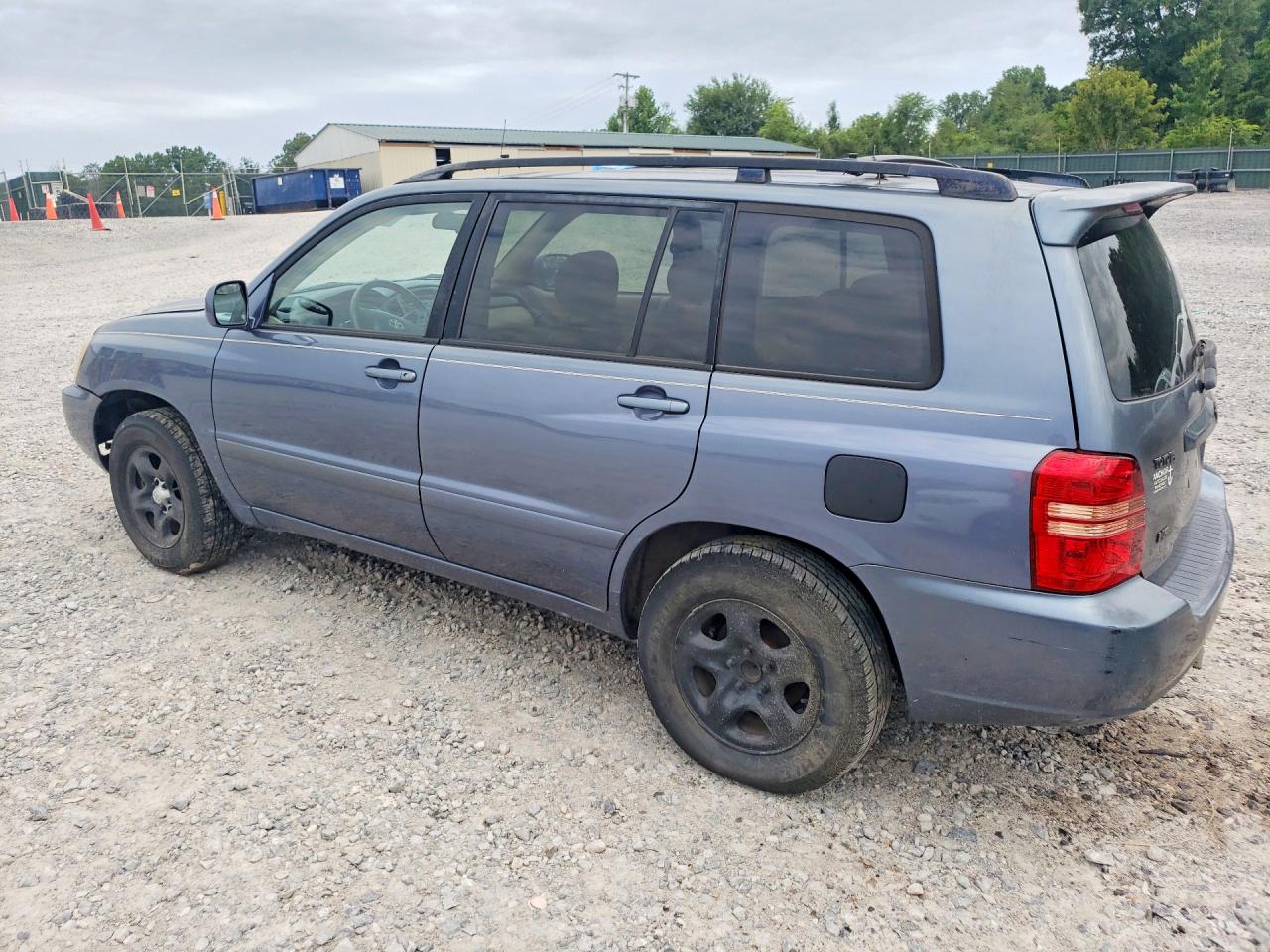 2003 Toyota Highlander Limited Blue vin: JTEGF21A730092336
