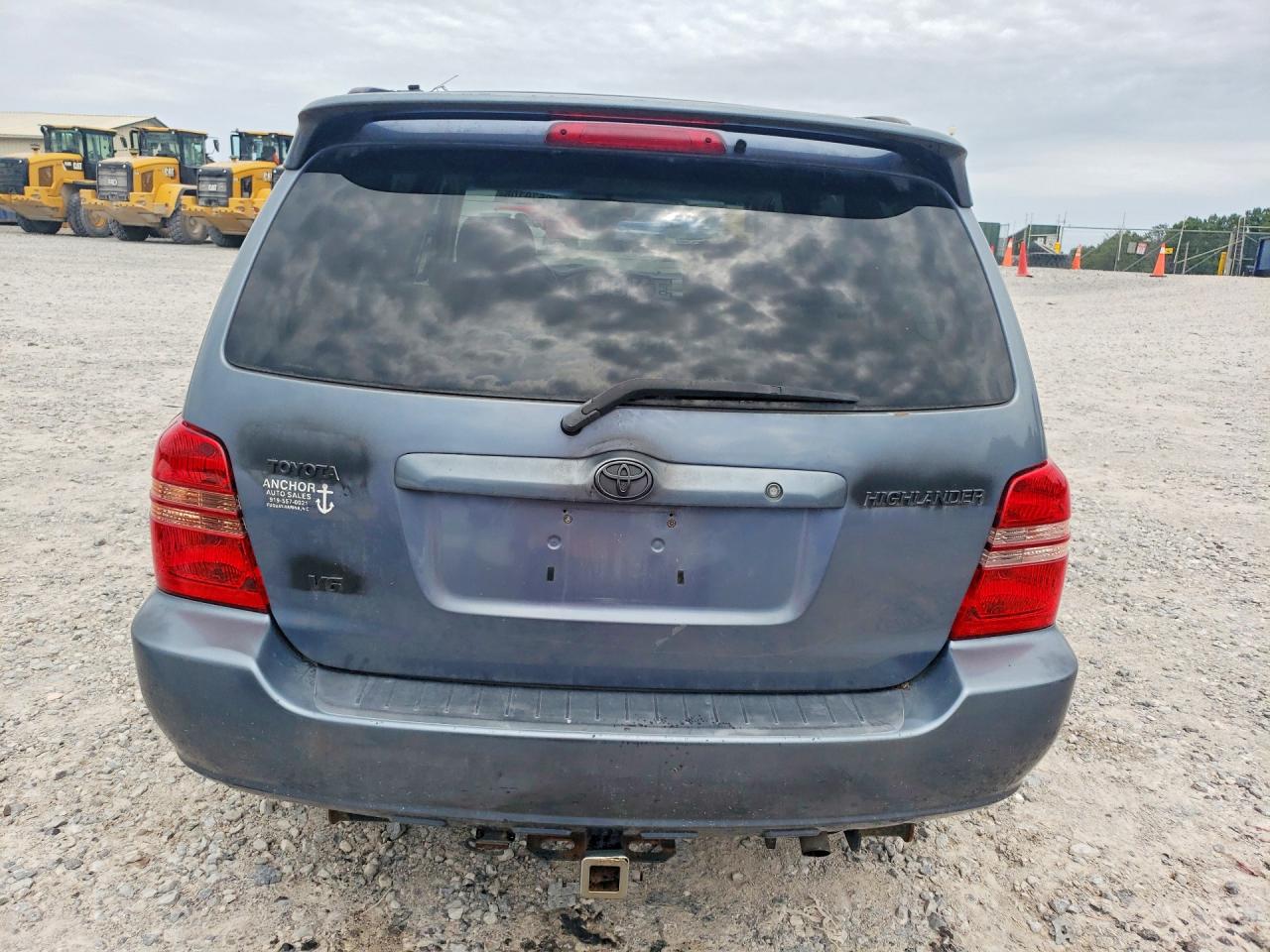 2003 Toyota Highlander Limited Blue vin: JTEGF21A730092336