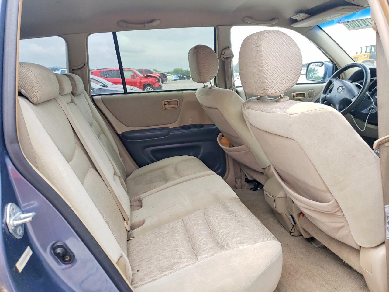 2003 Toyota Highlander Limited Blue vin: JTEGF21A730092336