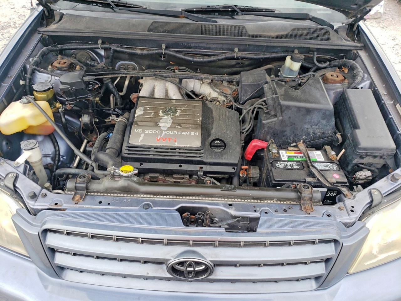 2003 Toyota Highlander Limited Blue vin: JTEGF21A730092336