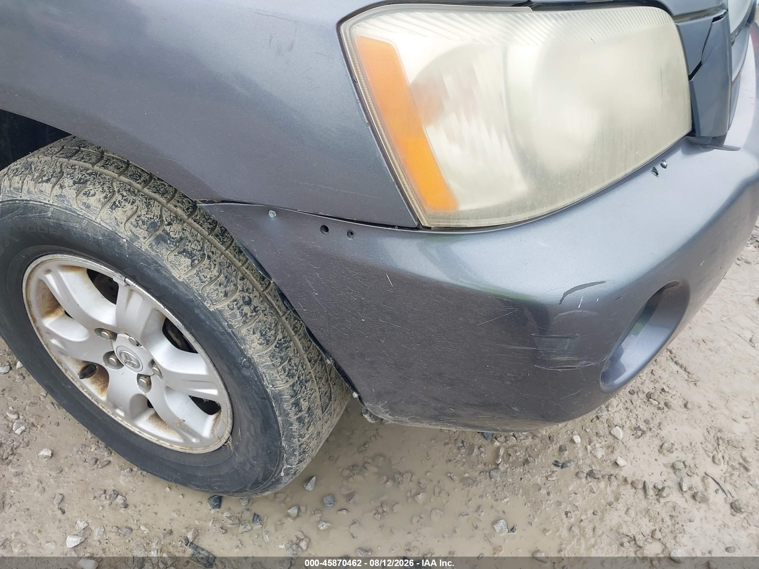 2003 Toyota Highlander V6 Blue vin: JTEGF21A730109829