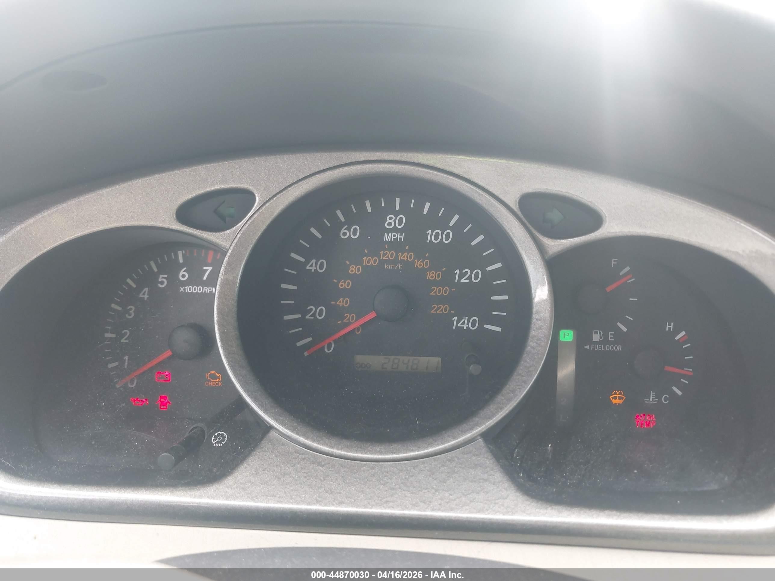 2001 Toyota Highlander V6 Black vin: JTEGF21A810026536