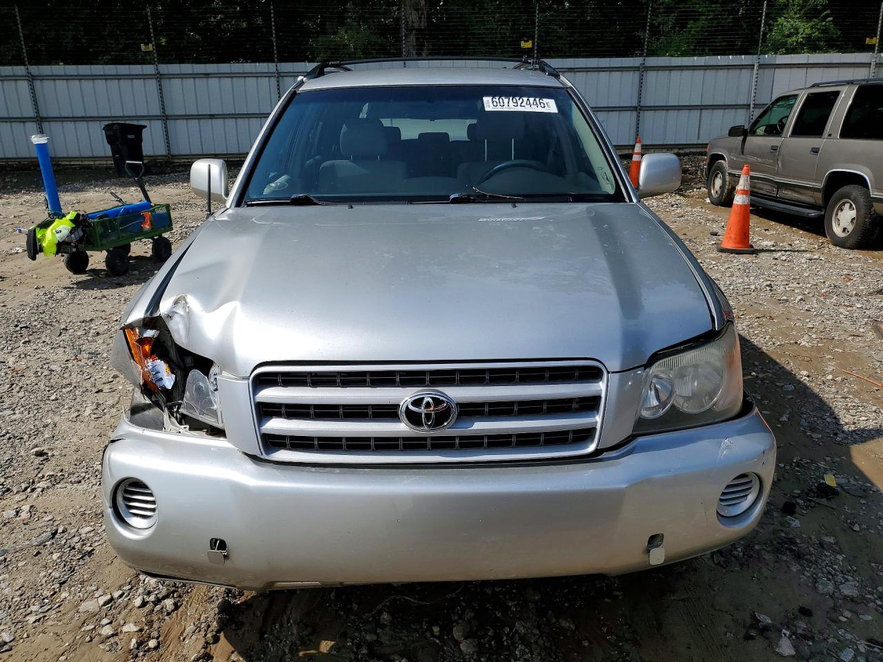 2002 Toyota Highlander Limited Серебряный vin: JTEGF21A820029146