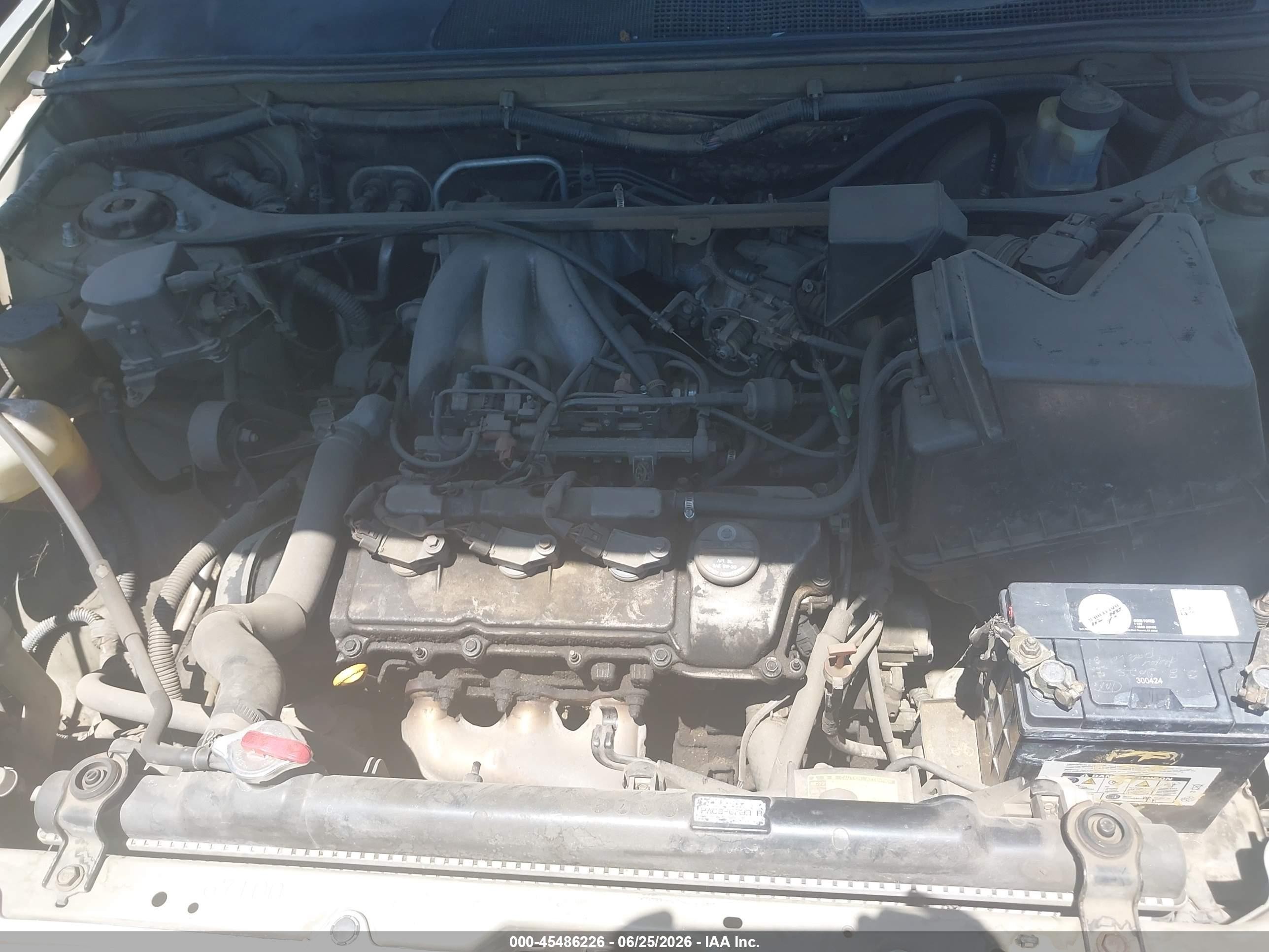 2002 Toyota Highlander V6 Gold vin: JTEGF21A820044861