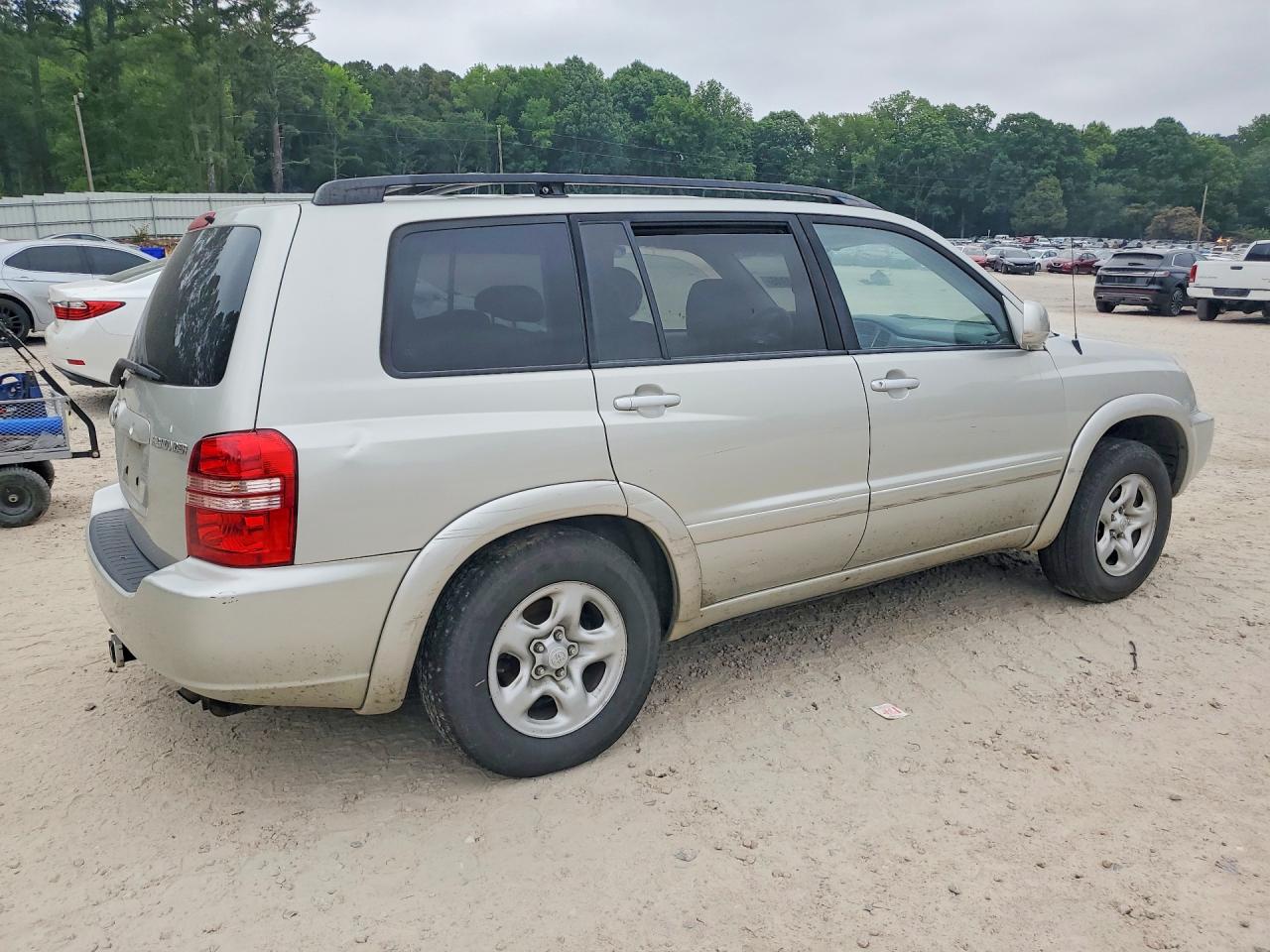 2003 Toyota Highlander Limited Silver vin: JTEGF21A830077733
