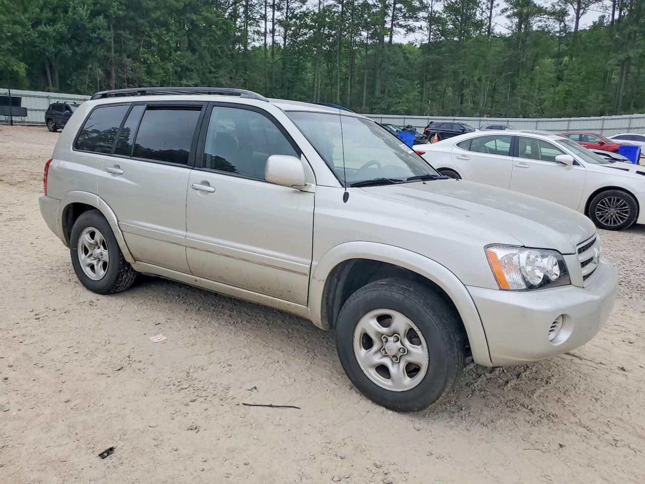 2003 Toyota Highlander Limited Silver vin: JTEGF21A830077733