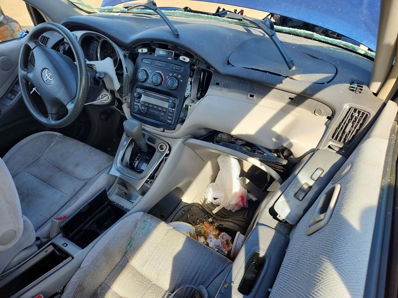 2003 Toyota Highlander Limited Синий vin: JTEGF21A830084665