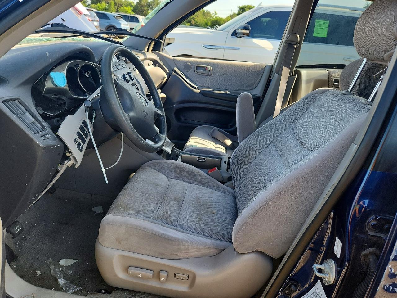2003 Toyota Highlander Limited Синий vin: JTEGF21A830084665