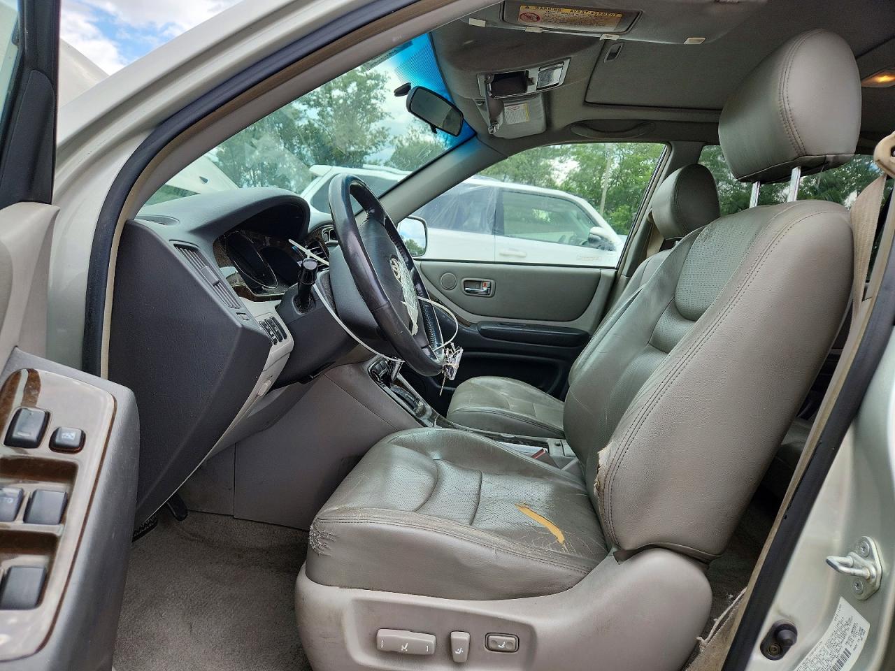 2003 Toyota Highlander Limited Silver vin: JTEGF21A830090367