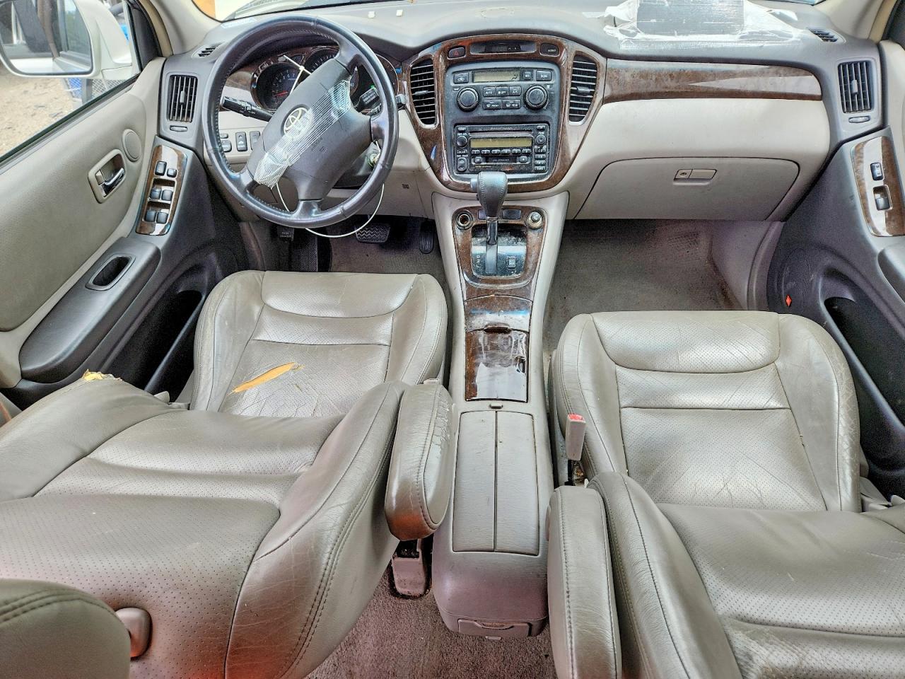 2003 Toyota Highlander Limited Silver vin: JTEGF21A830090367