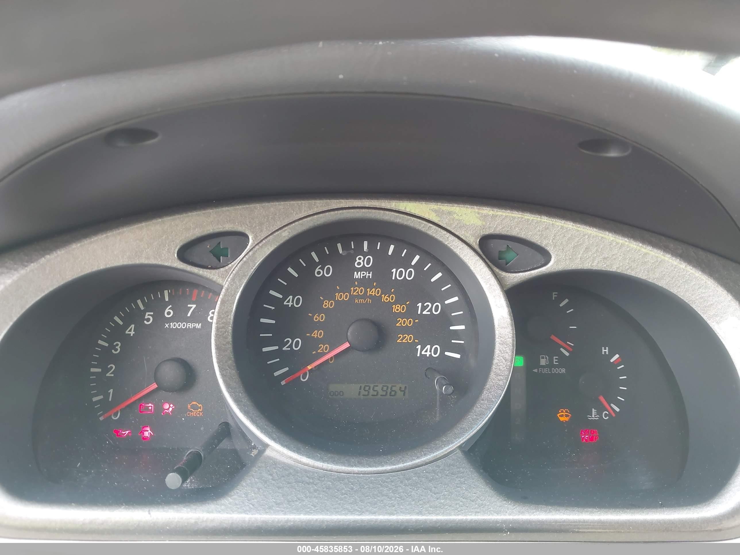 2003 Toyota Highlander V6 Blue vin: JTEGF21A830105515