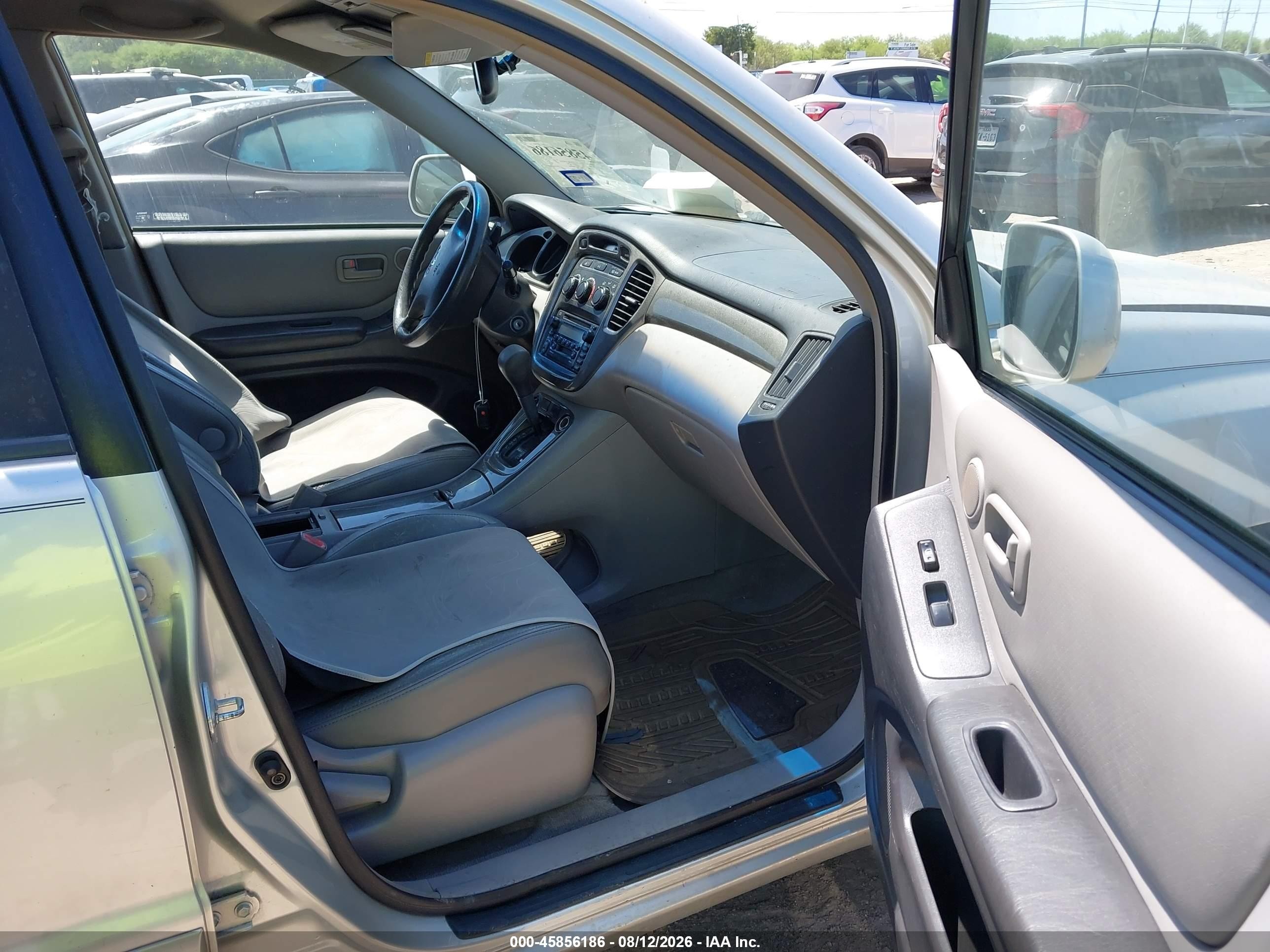 2003 Toyota Highlander V6 Silver vin: JTEGF21A830111024