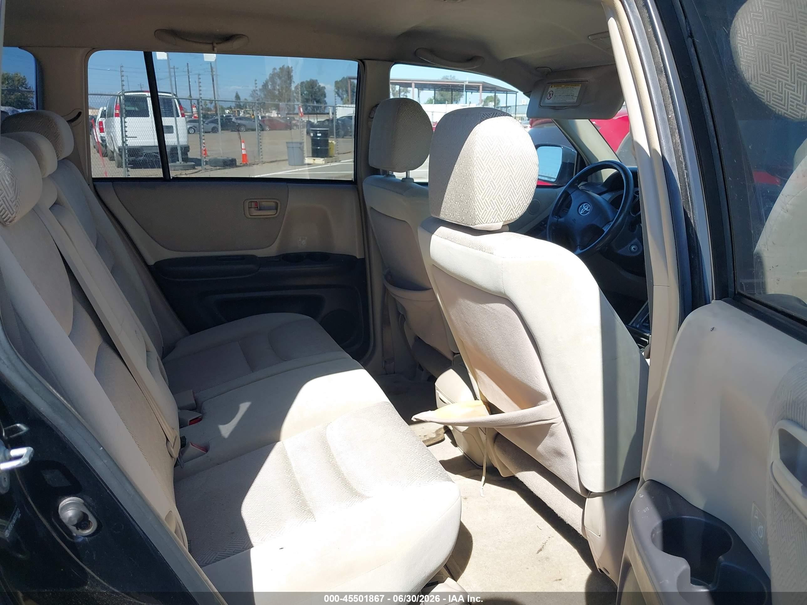 2003 Toyota Highlander V6 Черный vin: JTEGF21A830120113